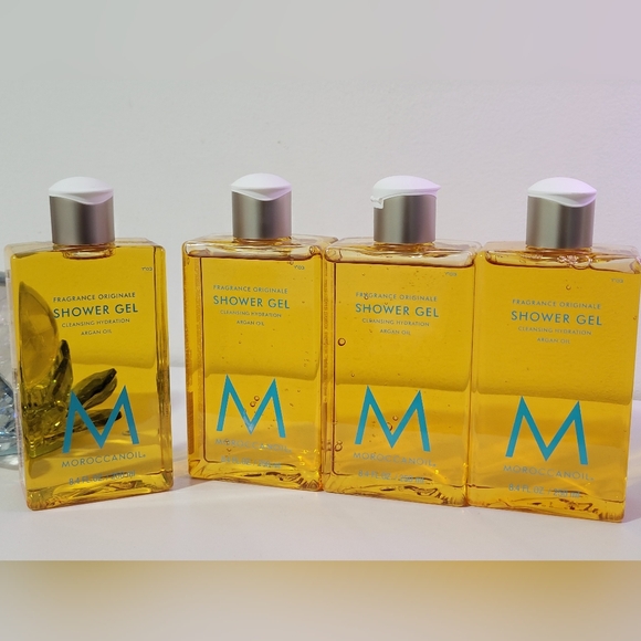 4 Body wash Moroccan oils
